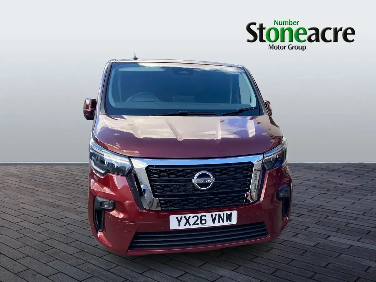 New Nissan Primastar Tekna 150 HP (110 kW) 2026 Red MPV