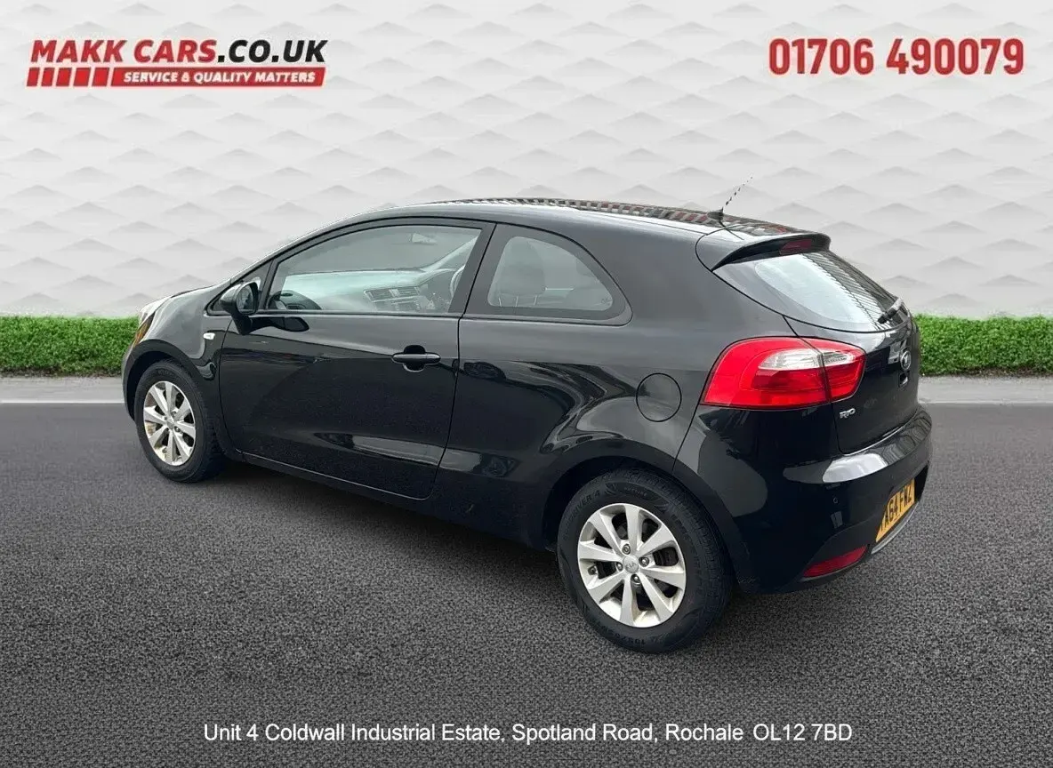 Used Kia Rio 2015 Black Hatchback