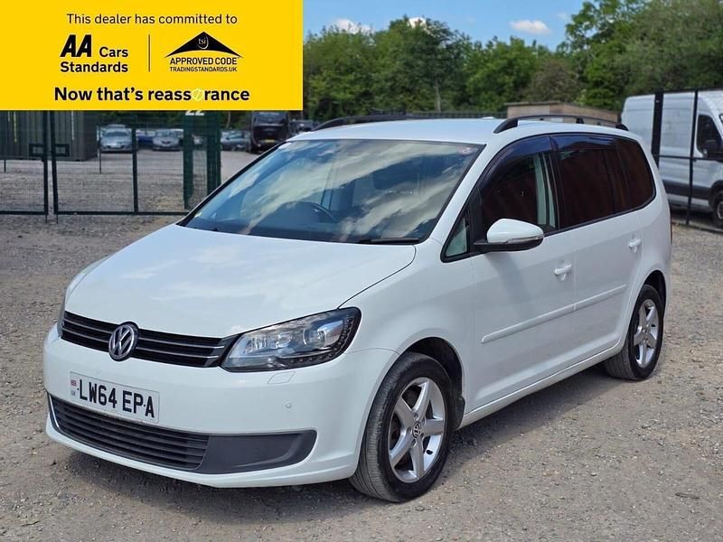 Used VW Touran SEL 140 HP (102 kW) 2014 White MPV