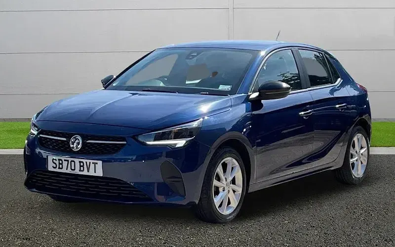 Used Vauxhall Corsa 75 HP (55 kW) 2020 Blue Hatchback