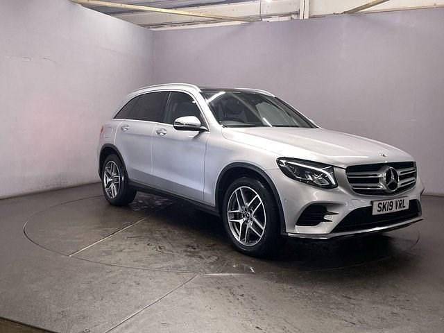 Used Mercedes GLC250 AMG line 211 HP (155 kW) 2019 Silver SUV