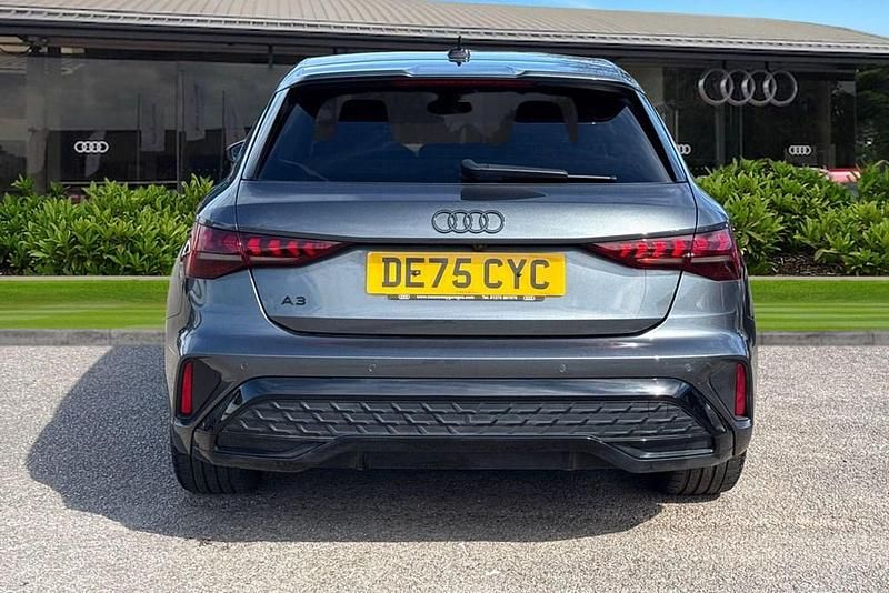 Used Audi A3 Sportback Black Edition 150 HP (110 kW) 2025 Grey Hatchback