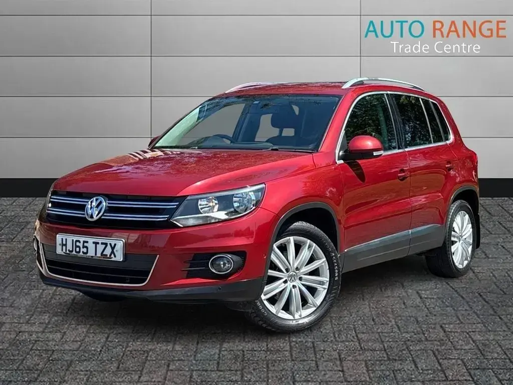 Used VW Tiguan Edition 150 HP (110 kW) 2015 Red SUV