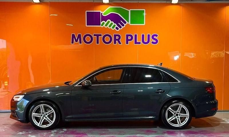 Used Audi A4 S-Line 218 HP (160 kW) 2017 Grey Sedan