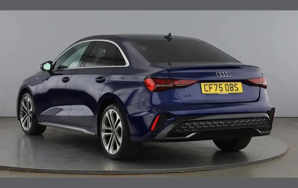 Used Audi A3 S-Line 150 HP (110 kW) 2026 Blue Sedan