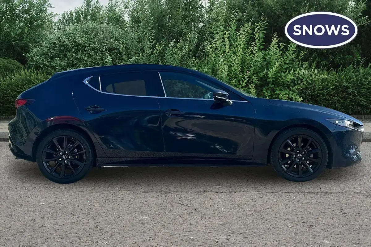 Used Mazda 3 Homura-Line 140 HP (102 kW) 2025 Deep crystal blue Hatchback