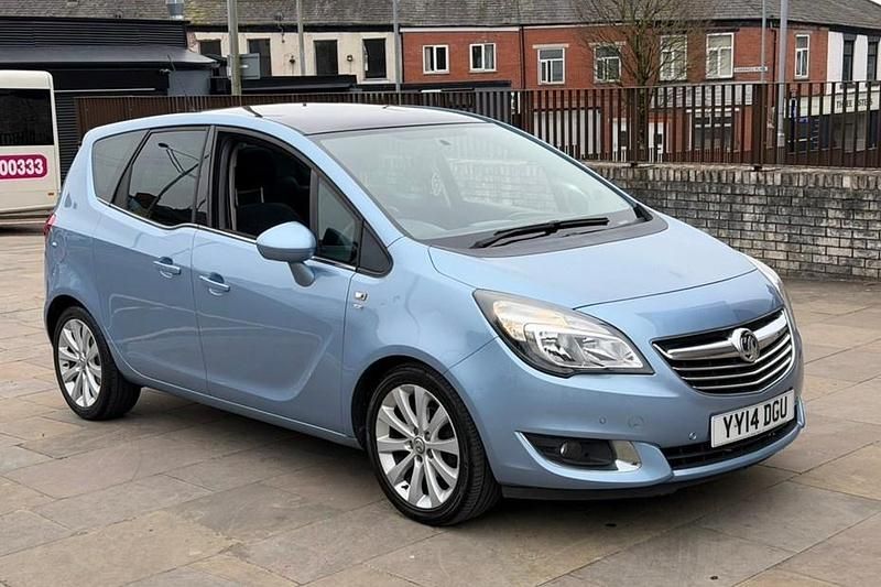 Used Vauxhall Meriva 118 HP (86 kW) 2014 Blue MPV