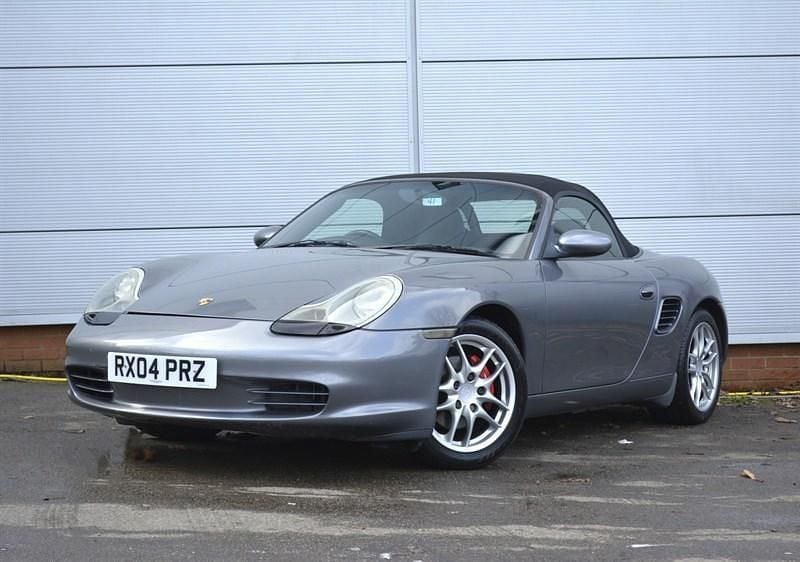 Used Porsche 986 Boxster 228 HP (167 kW) 2004 Grey Cabriolet