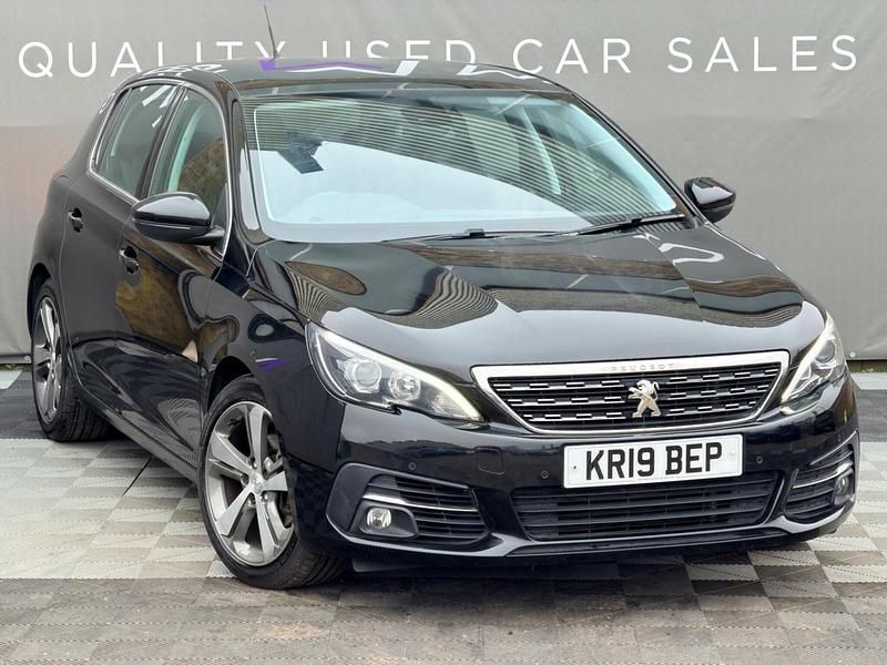 Used Peugeot 308 Allure 2019 Black Hatchback