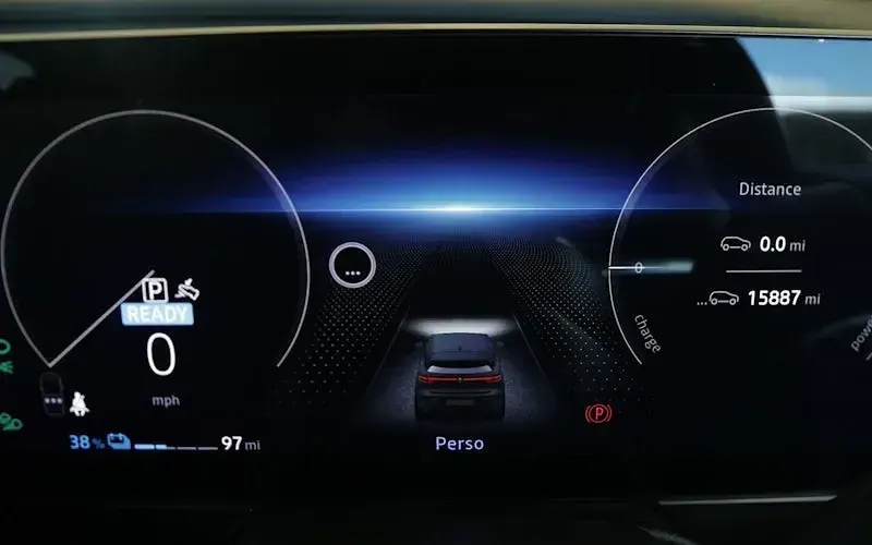 Used Renault Megane E-Tech Techno 160 kW (218 HP) 2022 Black Hatchback