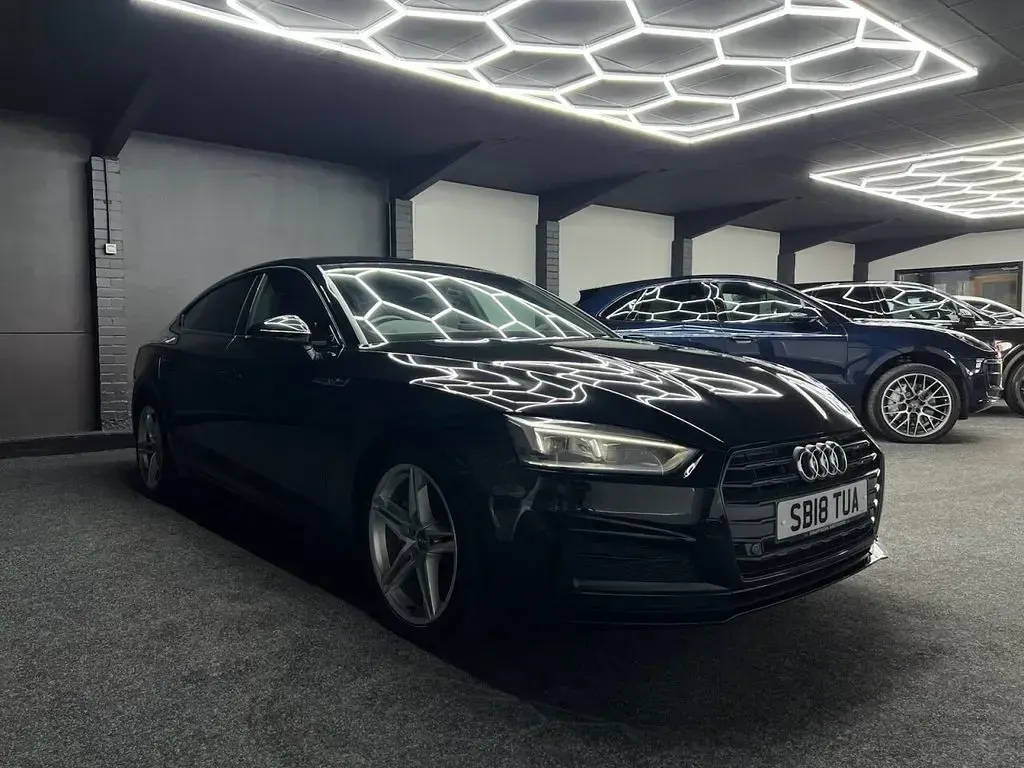 Used Audi A5 S-Line 2018 Black Coupe