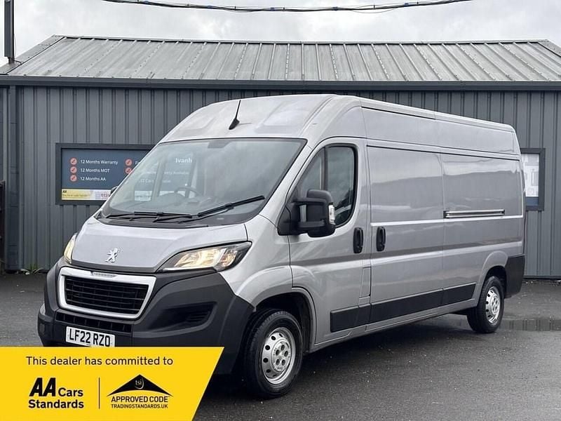 Grey Used 2022 Peugeot Boxer S Van | £8,450 (Expensive) - Image 1/4