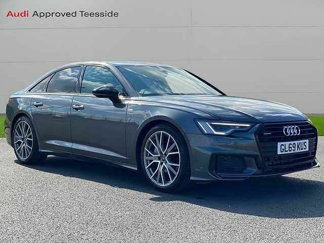 Daytona grey, pearl effect Used 2019 Audi A6 Black Edition Sedan | £22,535 (Expensive) - Image 1/4