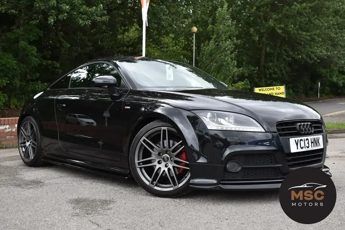 Used Audi TT Black Edition 211 HP (155 kW) 2013 Black Coupe