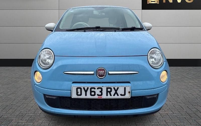 Used Fiat 500 69 HP (50 kW) 2013 Blue Hatchback
