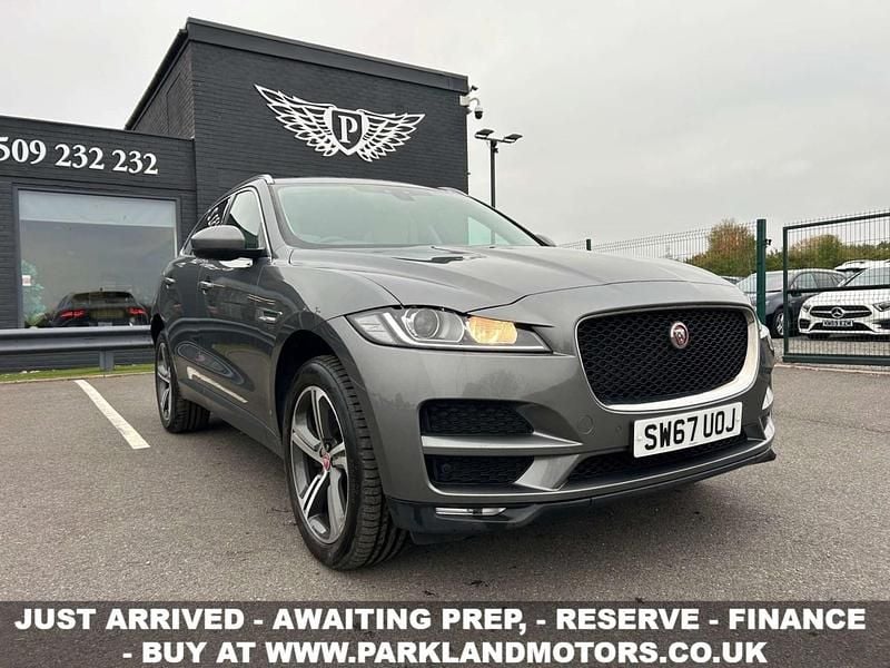 Grey Used 2017 Jaguar F-Pace Prestige SUV | £13,295 (Fair price) - Image 1/4