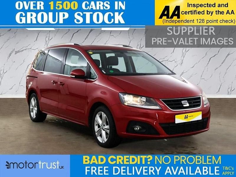 Used Seat Alhambra XCELLENCE 150 HP (110 kW) 2017 Red MPV