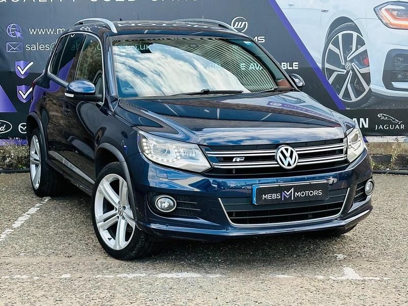 Blue Used 2013 VW Tiguan R-line SUV | £9,200 (Fair price) - Image 1/3