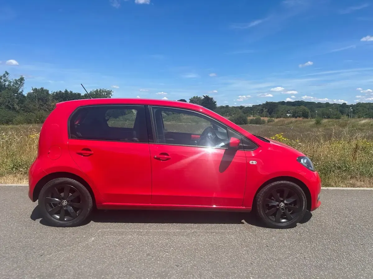 Used Skoda Citigo SE L 2018 Red Hatchback