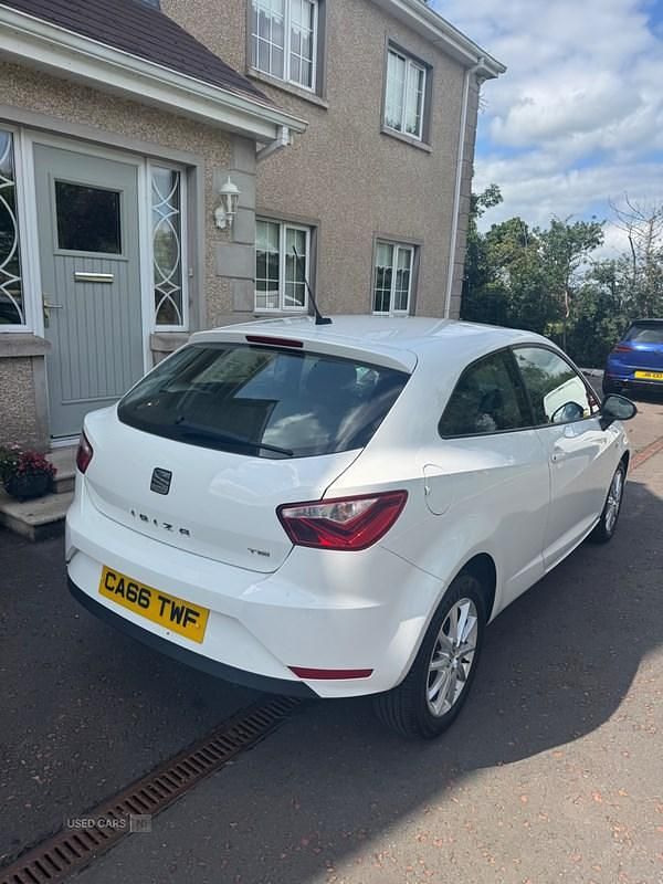 Used Seat Ibiza SE Technology 90 HP (66 kW) 2017 White Hatchback
