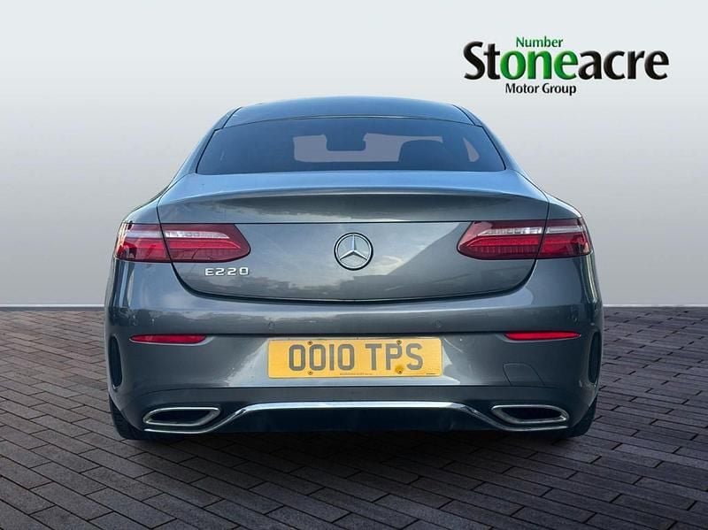 Used Mercedes E220 AMG line 194 HP (142 kW) 2019 Grey Coupe