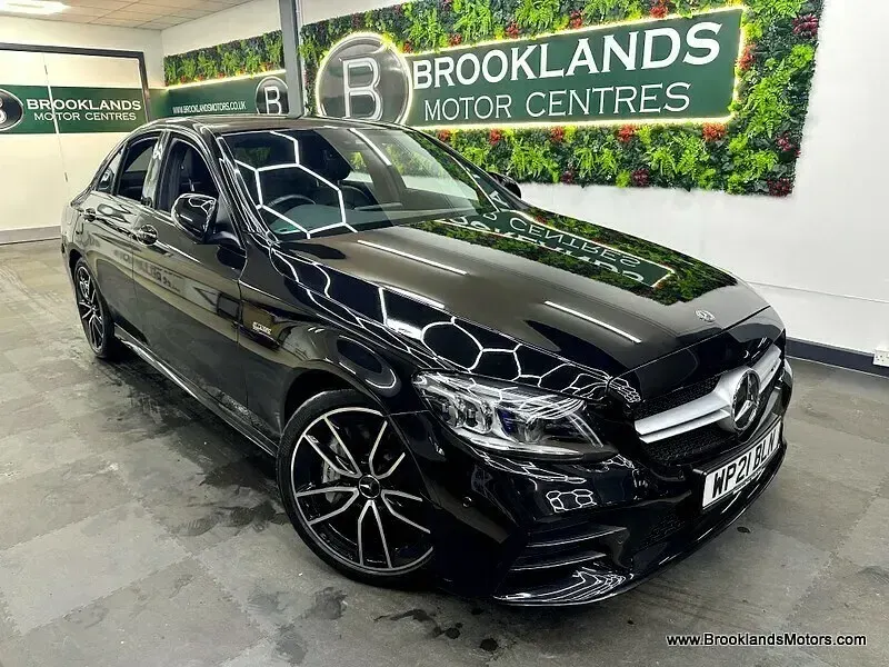 Begagnad Mercedes C43 AMG Premium 2021 Svart Sedan