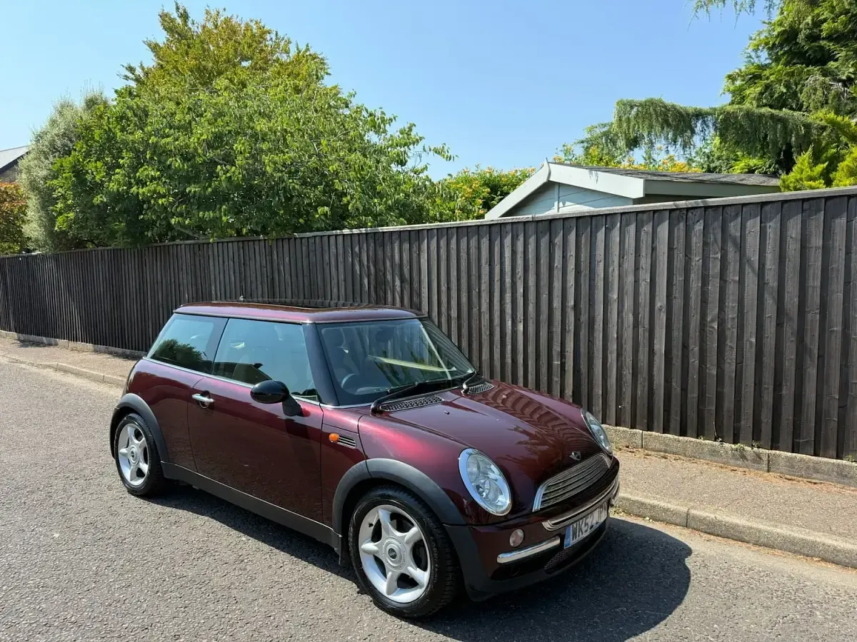 Used Mini Cooper Hatch 2002 Red Hatchback
