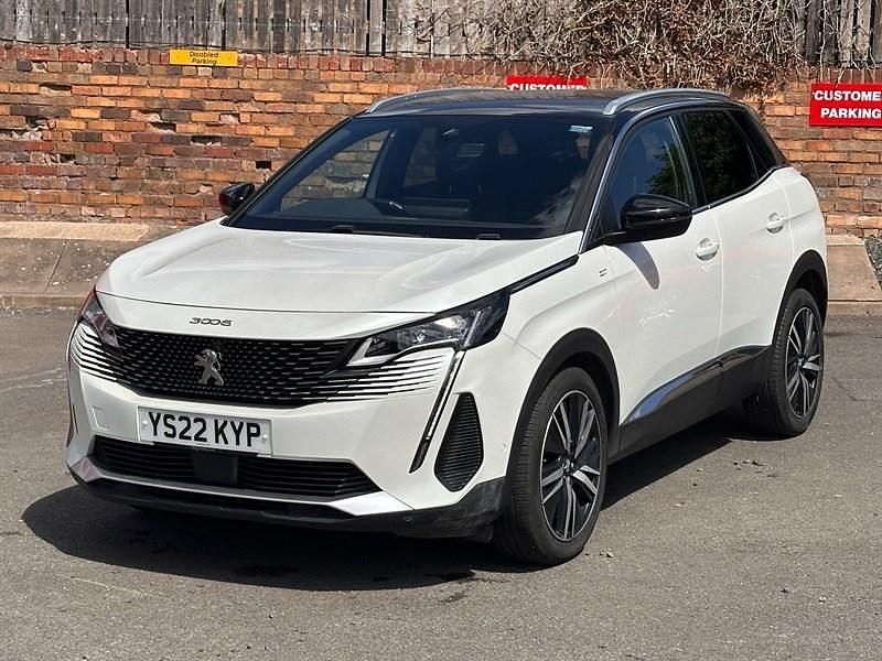 White Used 2022 Peugeot 3008 Premium SUV | £20,400 (Fair price) - Image 1/4
