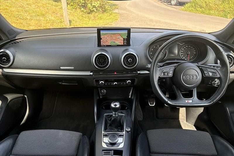 Used Audi A3 Sportback Black Edition 116 HP (85 kW) 2019 Black Hatchback