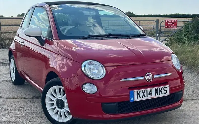 Used Fiat 500C 69 HP (50 kW) 2014 Cabriolet