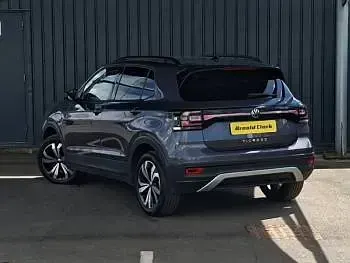 Used VW T-Cross Black Edition 110 HP (80 kW) 2024 Grey SUV