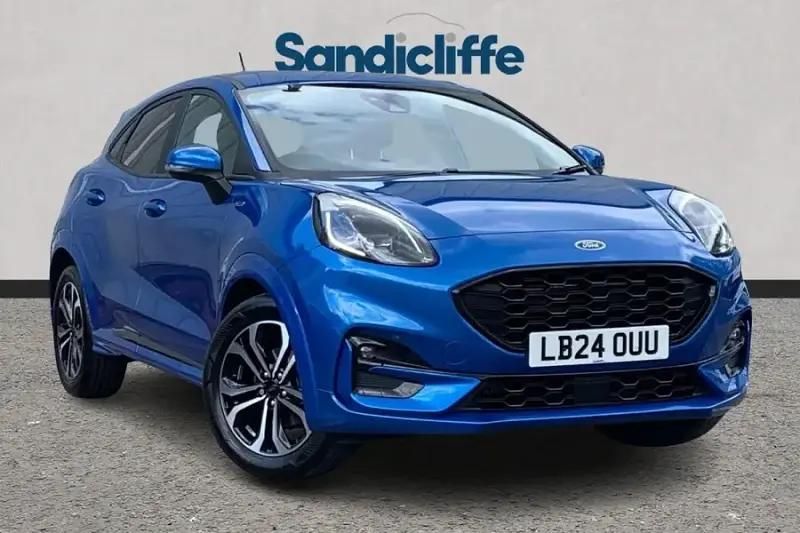 Blue Used 2024 Ford Puma ST-Line Hatchback | £16,130 (Good price) - Image 1/4