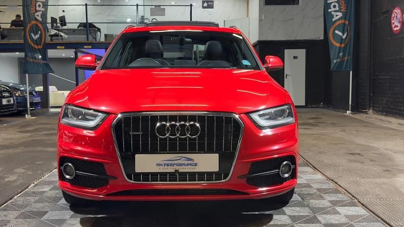 Begagnad Audi Q3 S-Line 177 HK (130 kW) 2014 Röd SUV