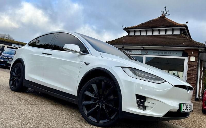 Used Tesla Model X 448 kW (610 HP) 2019 White SUV