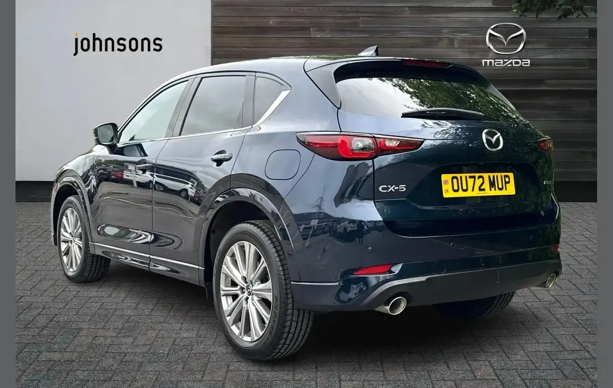 Second-hand Mazda CX-5 Inclusive 165 CP (121 kW) 2022 Albastru SUV