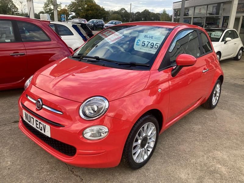 Pink Used 2017 Fiat 500 Pop Star Hatchback | £5,791 (Fair price) - Image 1/4