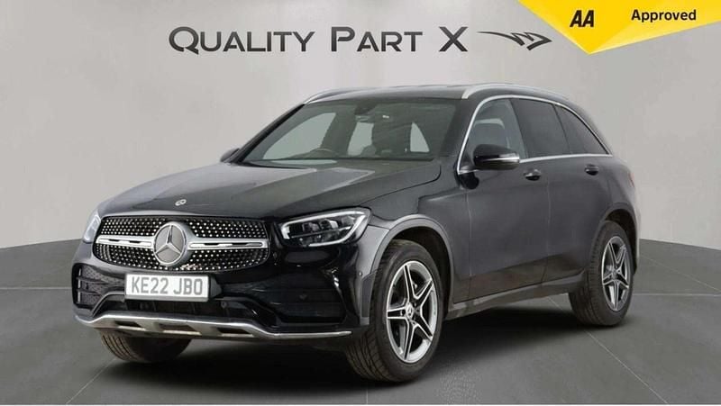 Used Mercedes GLC300e AMG line 2022 Black SUV
