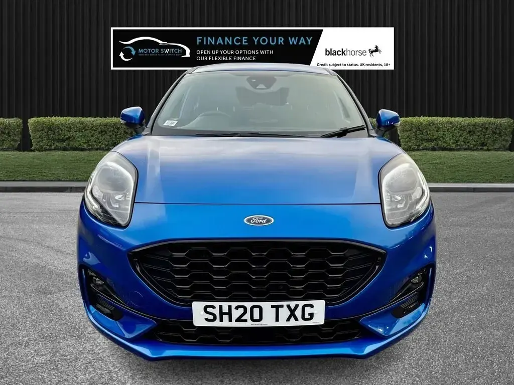 Usado Ford Puma ST-Line X 125 HP (91 kW) 2020 Azul Citadino