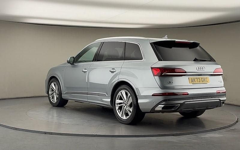 Begagnad Audi Q7 S-Line 286 HK (210 kW) 2023 Silver SUV