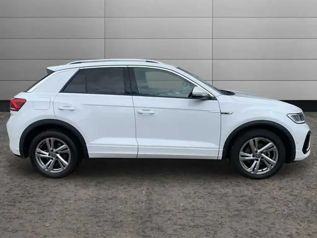 Begagnad VW T-Roc R-line 150 HK (110 kW) 2022 Vit SUV