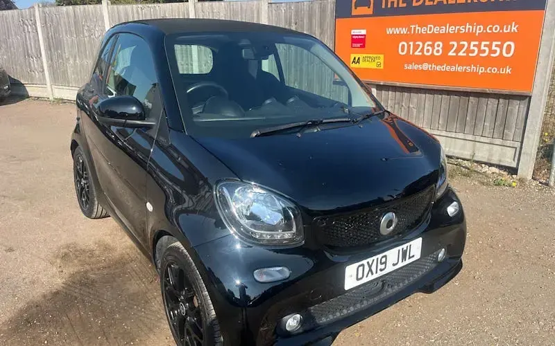 Used Smart ForTwo Coupé 71 HP (52 kW) 2019 Black Coupe