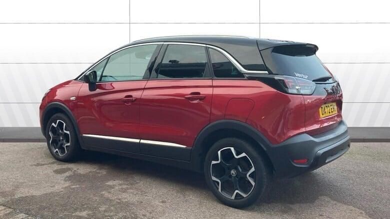 Used Vauxhall Crossland Ultimate 130 HP (95 kW) 2022 Red SUV