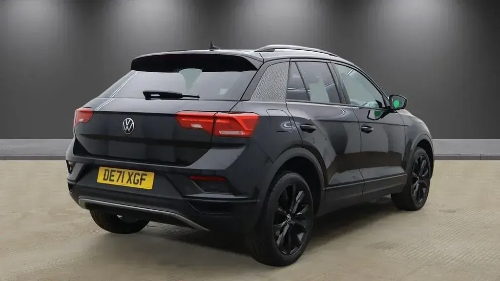 Used VW T-Roc Black Edition 150 HP (110 kW) 2021 Black SUV