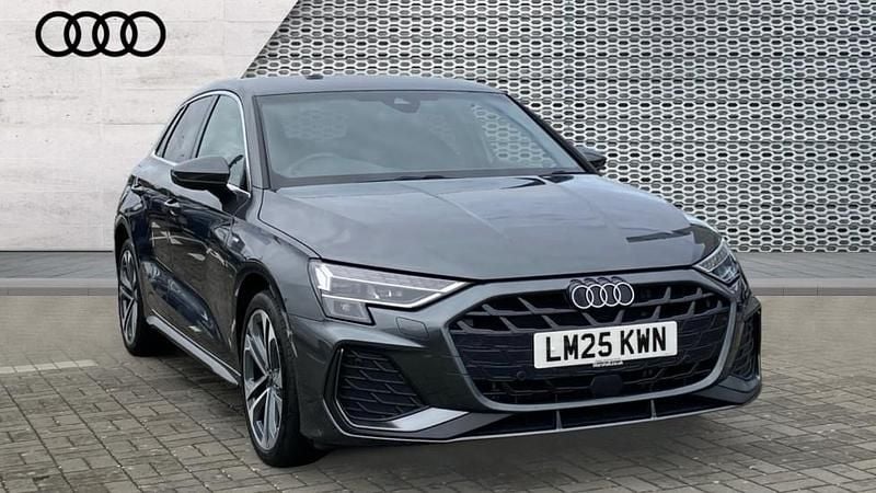 Grey Used 2025 Audi A3 e-tron S-Line Hatchback | £26,989 (Fair price) - Image 1/4