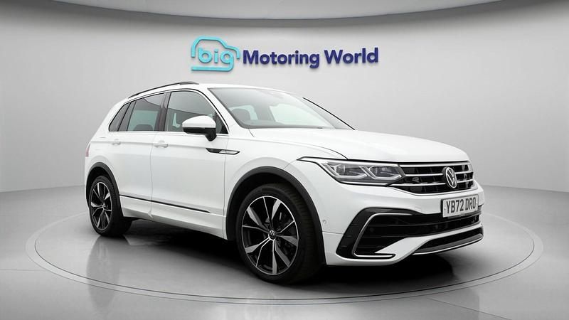 Used VW Tiguan R-line 150 HP (110 kW) 2023 White SUV
