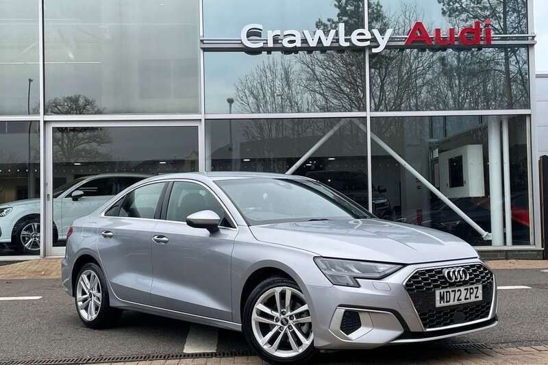 Silver Used 2023 Audi A3 Sport Sedan | £21,490 (Good price) - Image 1/4