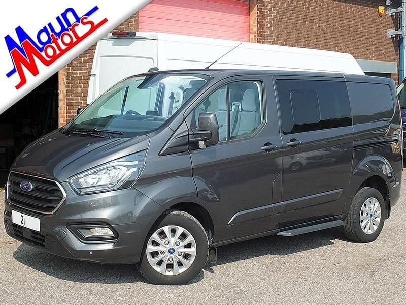 Grey Used 2021 Ford Transit Custom Limited Van | £23,750 (Fair price) - Image 1/4
