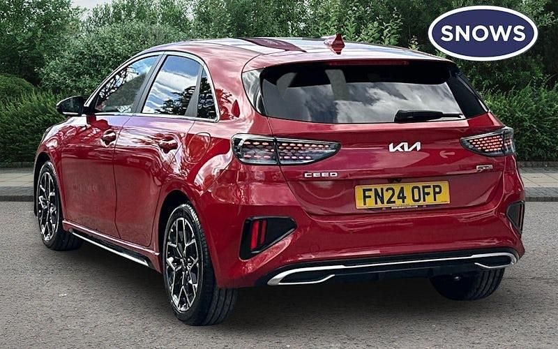 Used Kia Ceed GT-Line 160 HP (117 kW) 2023 Red Hatchback