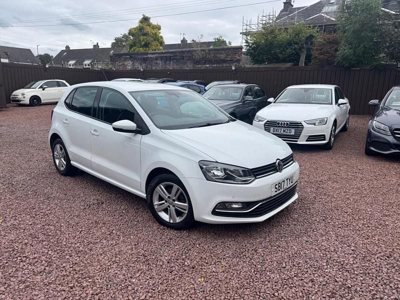 White Used 2017 VW Polo Edition Hatchback | £8,895 (Fair price) - Image 1/4