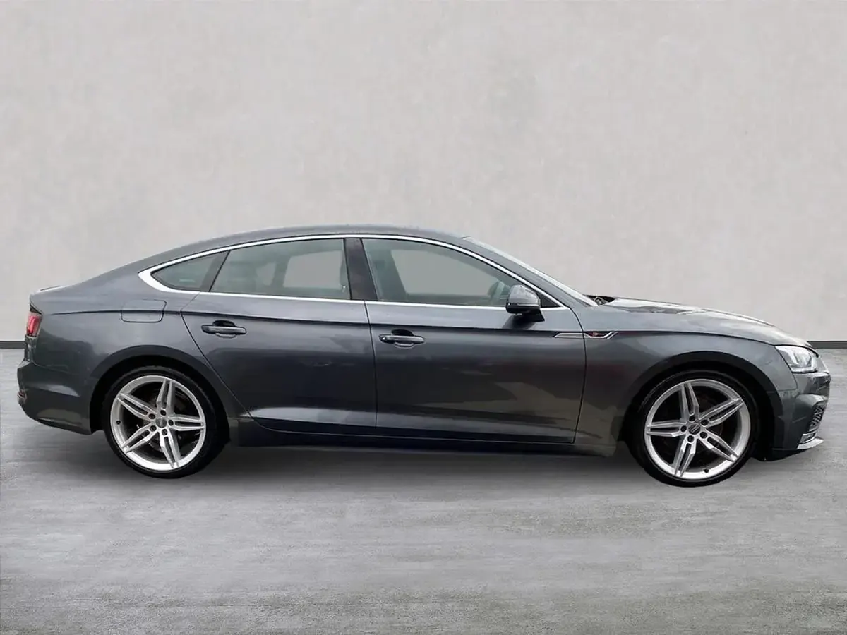 Used Audi A5 Sportback S-Line 150 HP (110 kW) 2019 Grey Hatchback